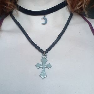 ⛪ Bob Siemon Designs Silver Cross Necklace